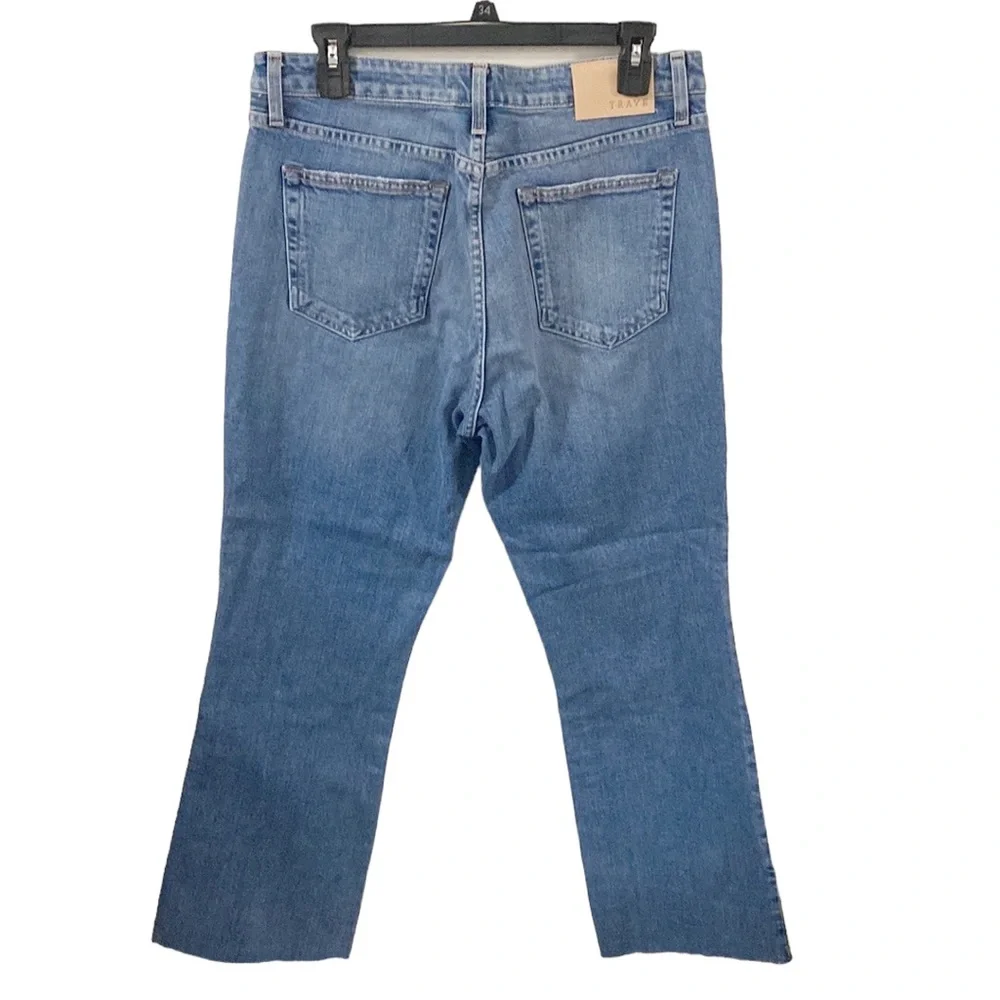 Trave Collette Kick Flare jeans in Seaside Blue size 31